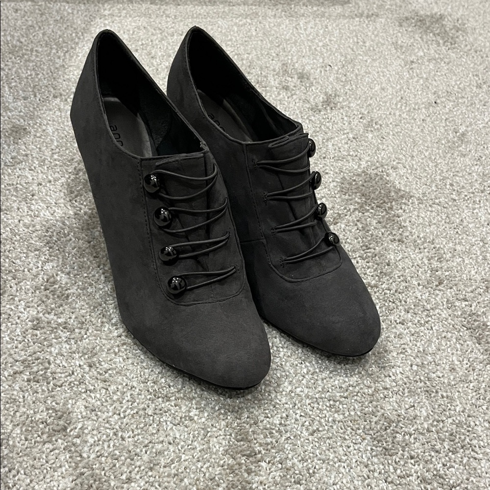 Ann Marino Lace Up Booties